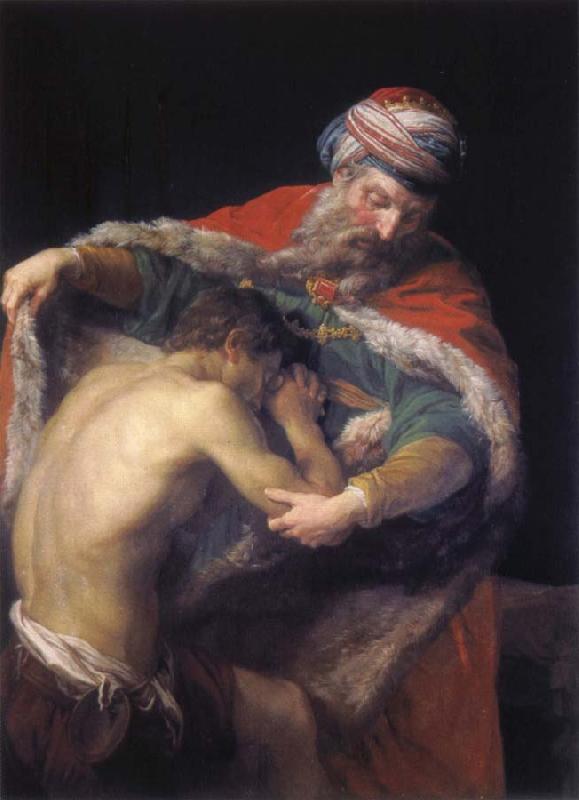 Pompeo Batoni Return of the Prodigal son oil painting picture
